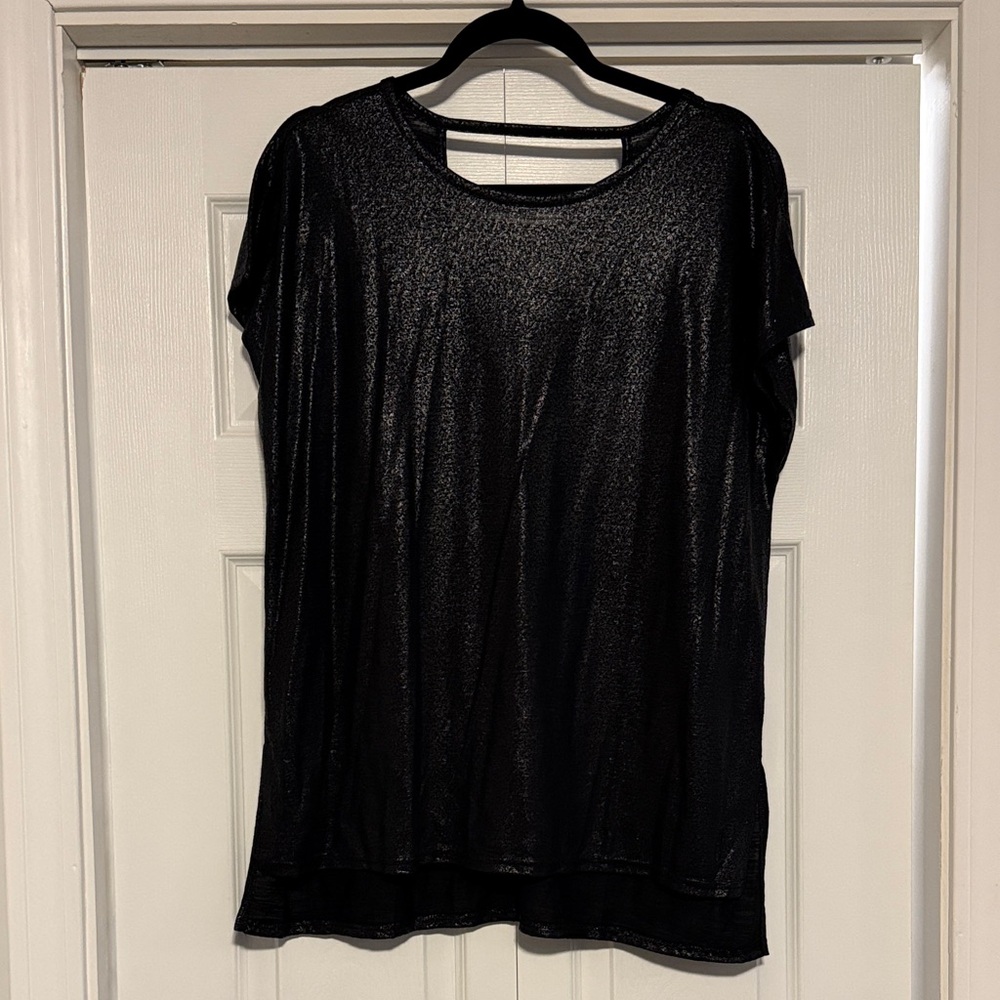 Skinnygirl "Amelie" Shimmer Knit Top
